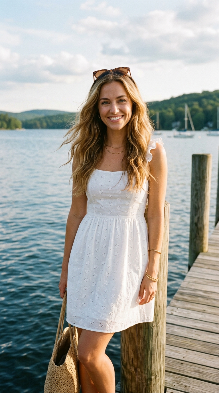 Madison Liberty lake day sundress