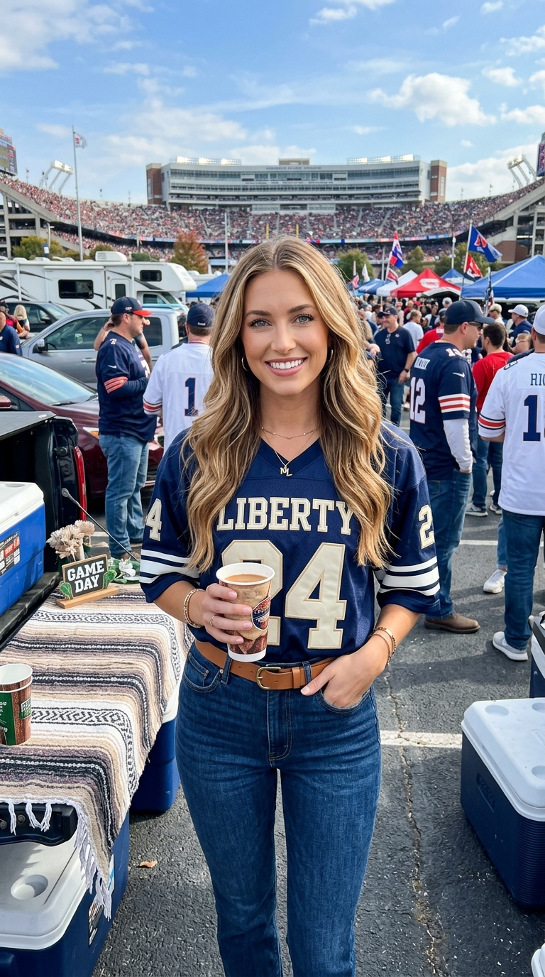 Madison Liberty football jersey